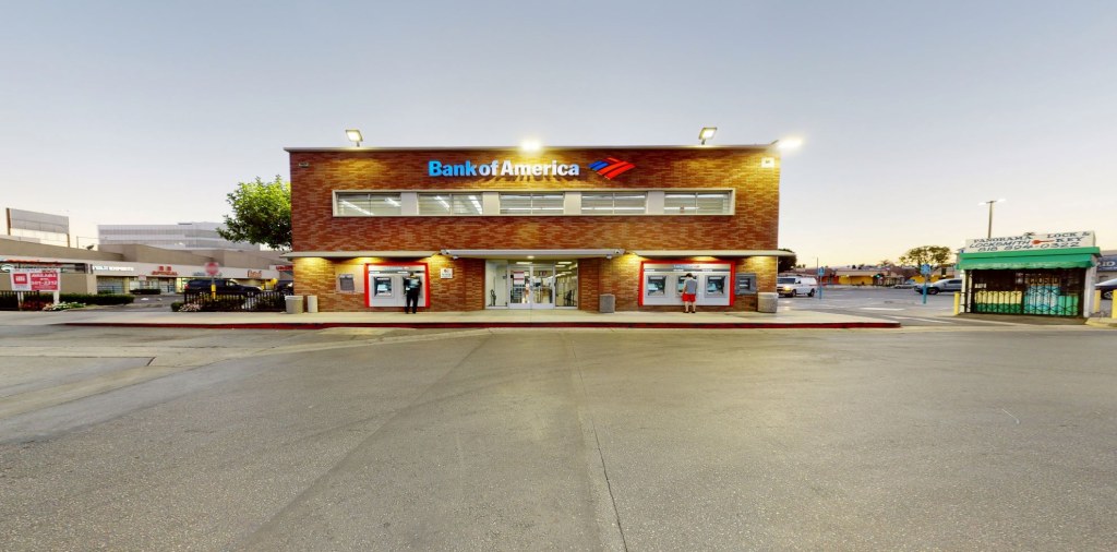 Picture of: Bank of America in Panorama City with Walk-Up ATM  Panorama City