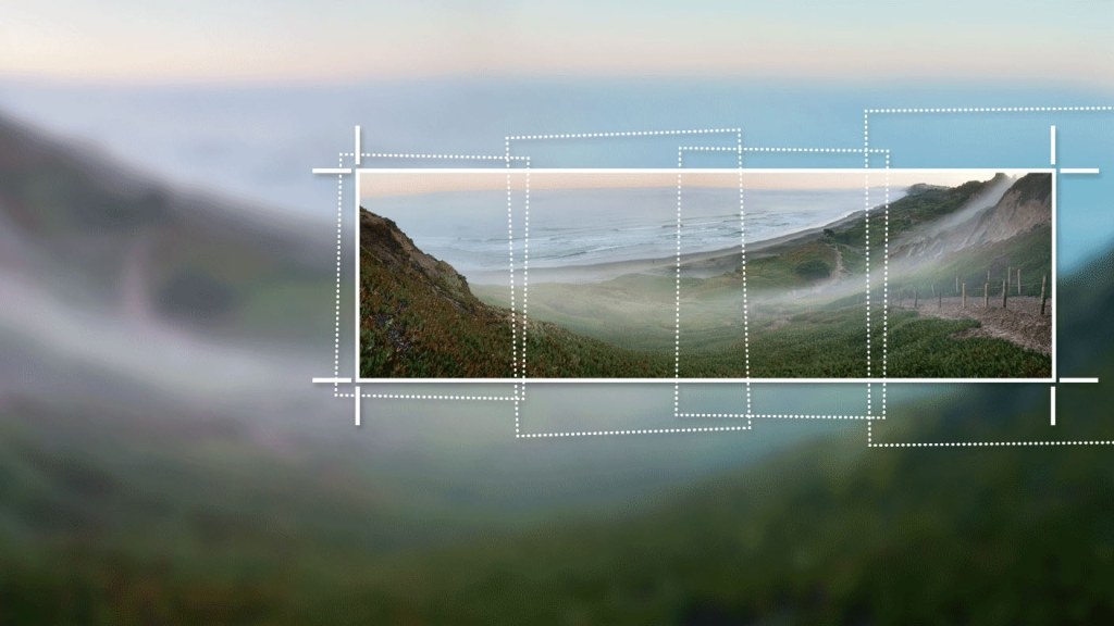 Picture of: Create a panoramic photo in Adobe Photoshop