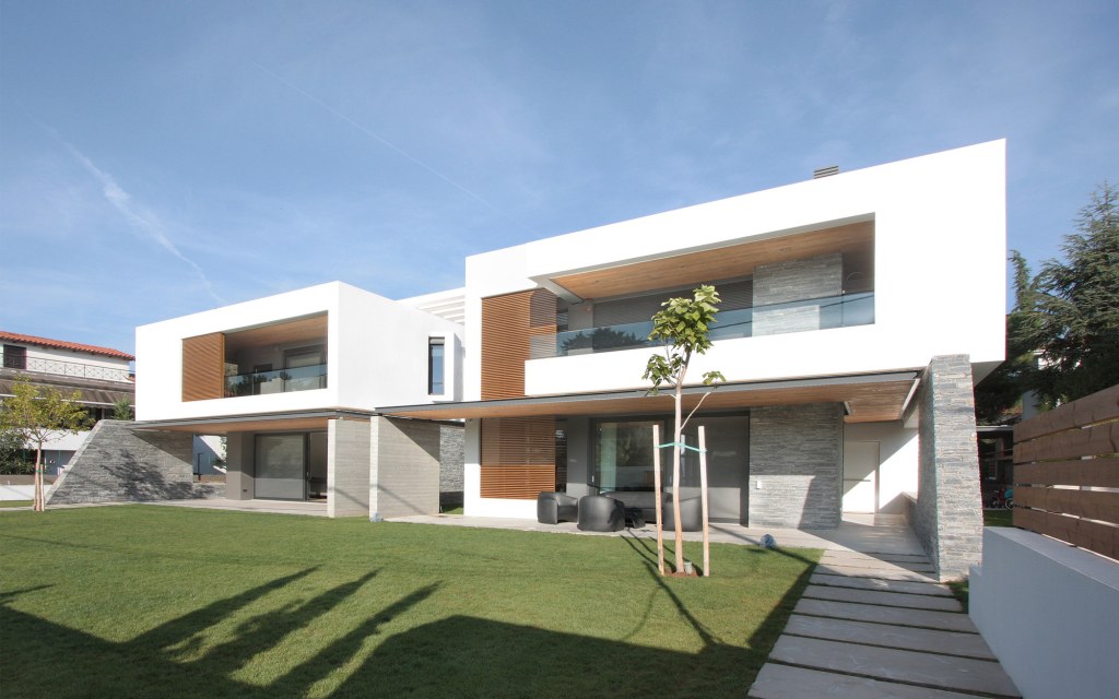 Picture of: Gallery of  houses in Panorama / Office Twentyfive Architects –