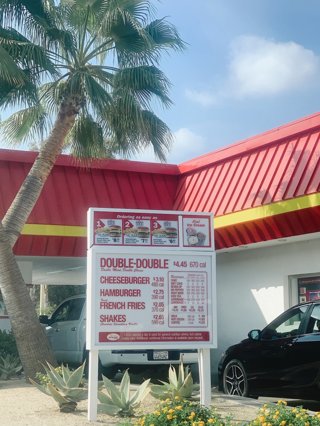 Picture of: In-N-Out Burger Menu Panorama City CA