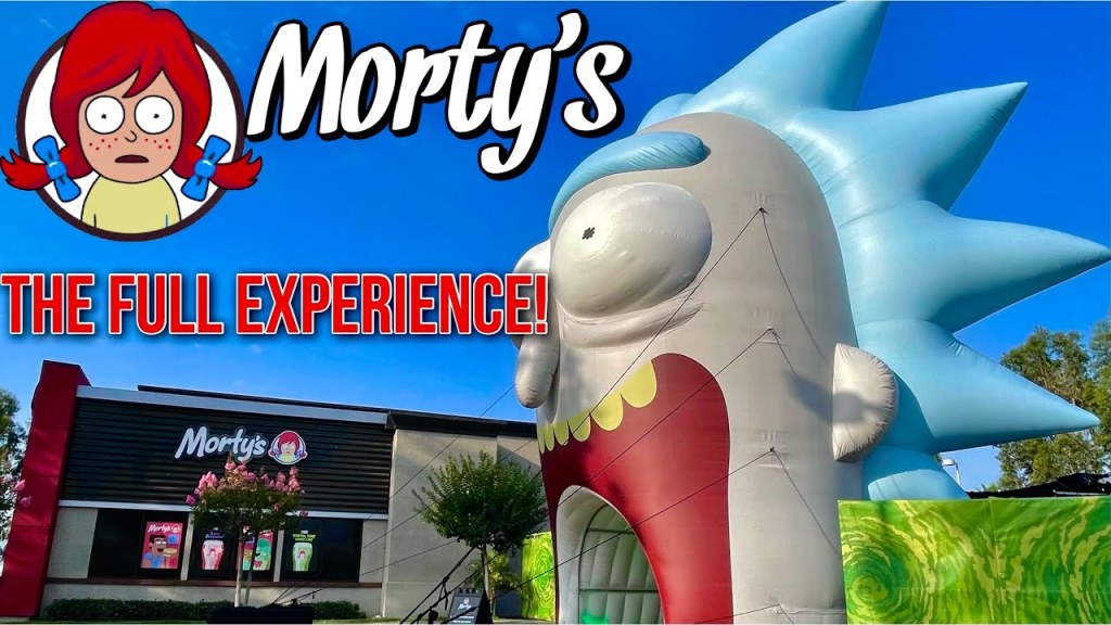 Picture of: Morty’s Drive Thru – Rick and Morty Wendy’s – Panorama City