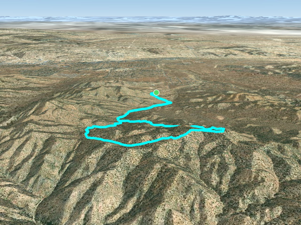 Picture of: Panorama Loop  Hiking route in California  FATMAP