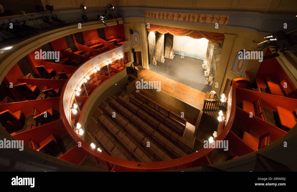 Picture of: The interior from circle level of the still-active Regency theatre